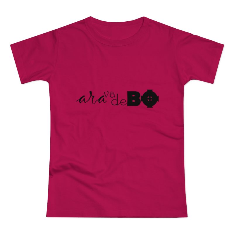 Camiseta mujer punto liso - Sorbete - Camiseta unisex «Ara va de BÓ»