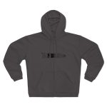 Sudadera capucha con cremallera premium - Antracita - Flor de bardissa Sudadera capucha con cremallera premium - Antracita - Flor de bardissa