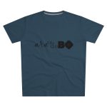 Camiseta hombre corte moderno - Azul vaquero - Camiseta unisex «Ara va de BÓ»