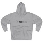 Sudadera con capucha cerrada - Gris jaspeado claro - Flor de bardissa