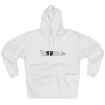 Sudadera con capucha cerrada - Blanco - Flor de bardissa