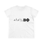 Camiseta mujer algodon medio - Blanco - Camiseta unisex «Ara va de BÓ» Camiseta mujer algodon medio - Blanco - Camiseta unisex «Ara va de BÓ»