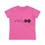 Camiseta mujer algodon medio - Rosa azalea - Camiseta unisex «Ara va de BÓ» Camiseta mujer algodon medio - Rosa azalea - Camiseta unisex «Ara va de BÓ»