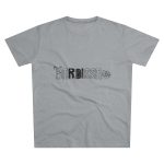 Camiseta hombre corte moderno - Gris Oxford claro - Flor de bardissa