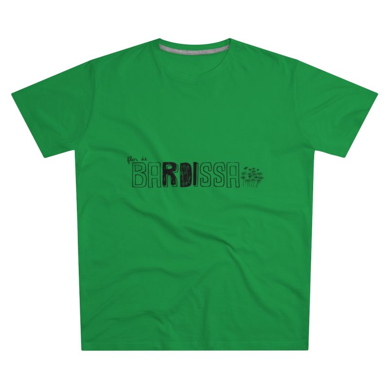 Camiseta hombre corte moderno - Verde Kelly - Flor de bardissa