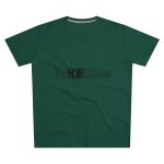 Camiseta hombre corte moderno - Verde botella - Flor de bardissa