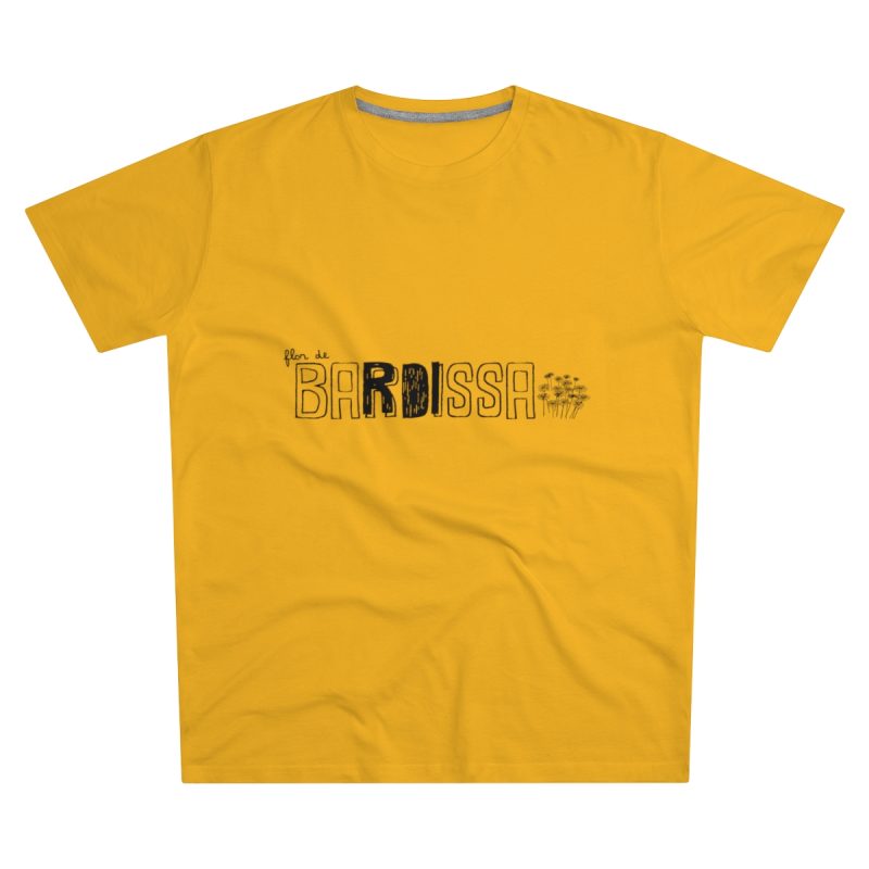 Camiseta hombre corte moderno - Amarillo girasol - Flor de bardissa