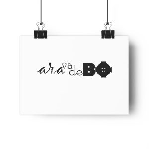 Lamina Giclee - Camiseta unisex «Ara va de BÓ»