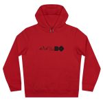 Sudadera con capucha King - Rojo - Camiseta unisex «Ara va de BÓ»