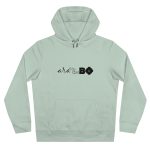 Sudadera con capucha King - Verde agua - Camiseta unisex «Ara va de BÓ»