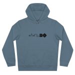 Sudadera con capucha King - Azul nordico - Camiseta unisex «Ara va de BÓ»