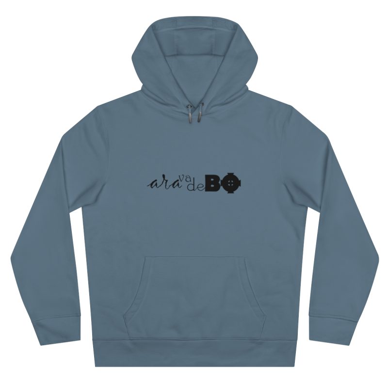 Sudadera con capucha King - Azul nordico - Camiseta unisex «Ara va de BÓ»