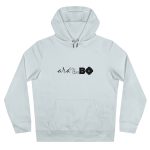 Sudadera con capucha King - Azul cielo puro - Camiseta unisex «Ara va de BÓ»