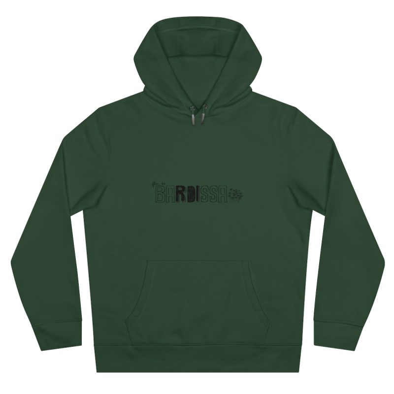 Sudadera con capucha King - Verde botella - Flor de bardissa