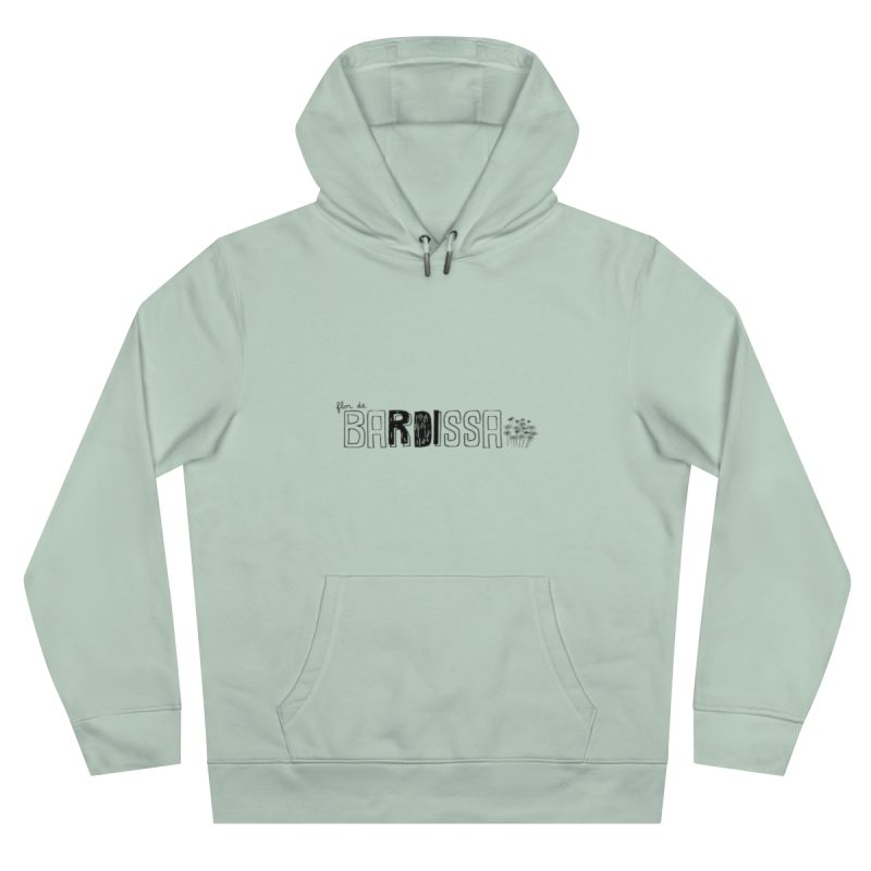 Sudadera con capucha King - Verde agua - Flor de bardissa