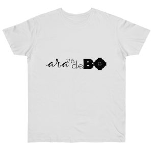 Camiseta punto liso - Blanco - Camiseta unisex «Ara va de BÓ»