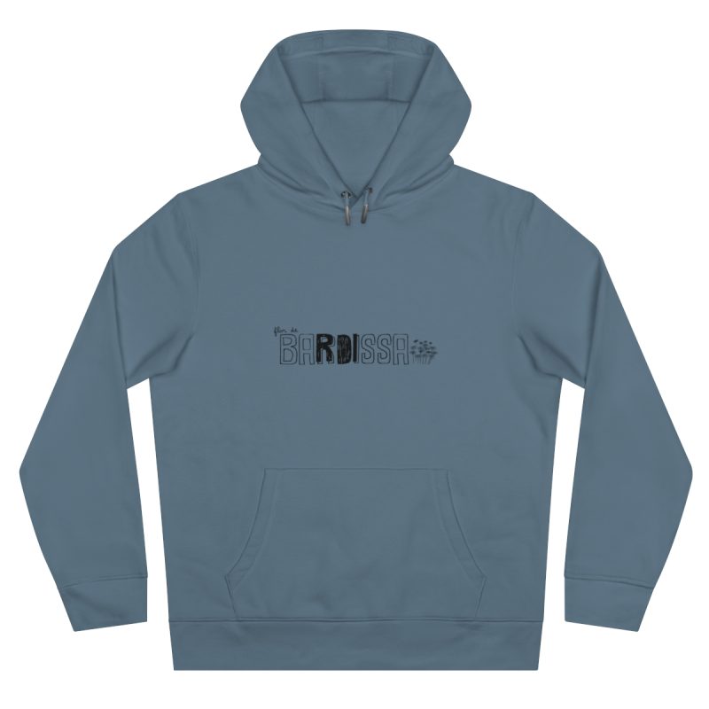Sudadera con capucha King - Azul nordico - Flor de bardissa