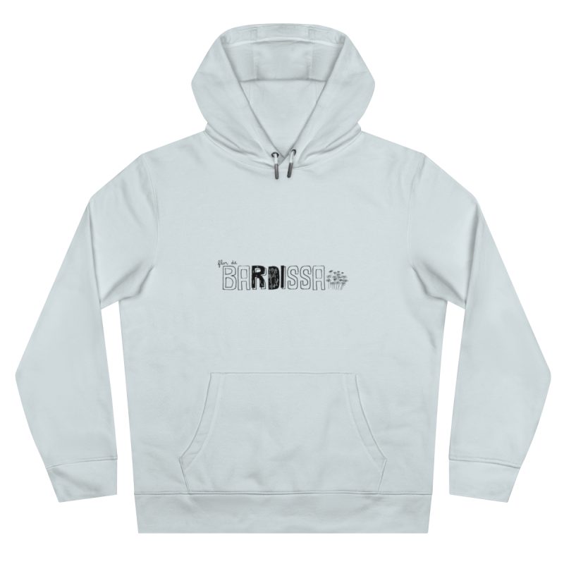 Sudadera con capucha King - Azul cielo puro - Flor de bardissa