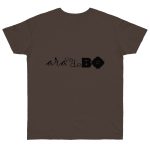 Camiseta punto liso - Marron oso - Camiseta unisex «Ara va de BÓ»