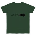 Camiseta punto liso - Verde botella - Camiseta unisex «Ara va de BÓ»