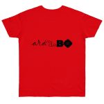 Camiseta punto liso - Rojo fuego - Camiseta unisex «Ara va de BÓ»