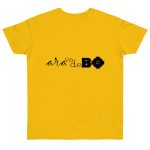 Camiseta punto liso - Amarillo dorado - Camiseta unisex «Ara va de BÓ»