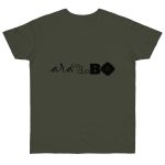 Camiseta punto liso - Caqui urbano - Camiseta unisex «Ara va de BÓ»