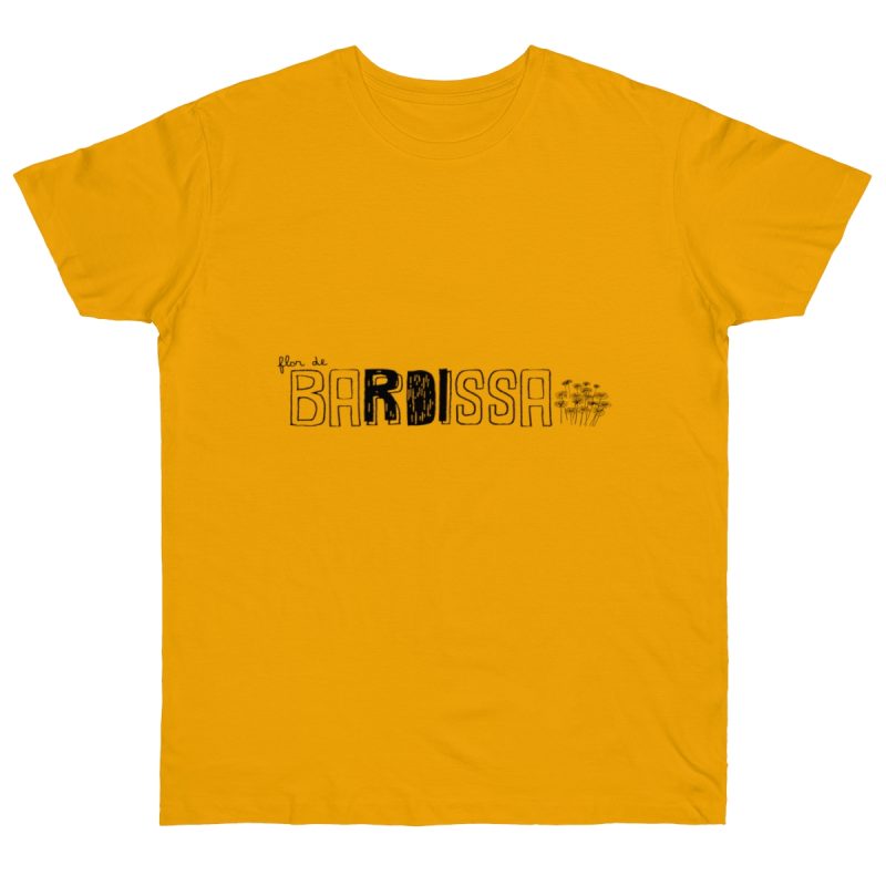 Camiseta punto liso - Albaricoque - Flor de bardissa