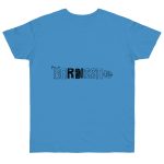 Camiseta punto liso - Azul celeste - Flor de bardissa Camiseta punto liso - Azul celeste - Flor de bardissa