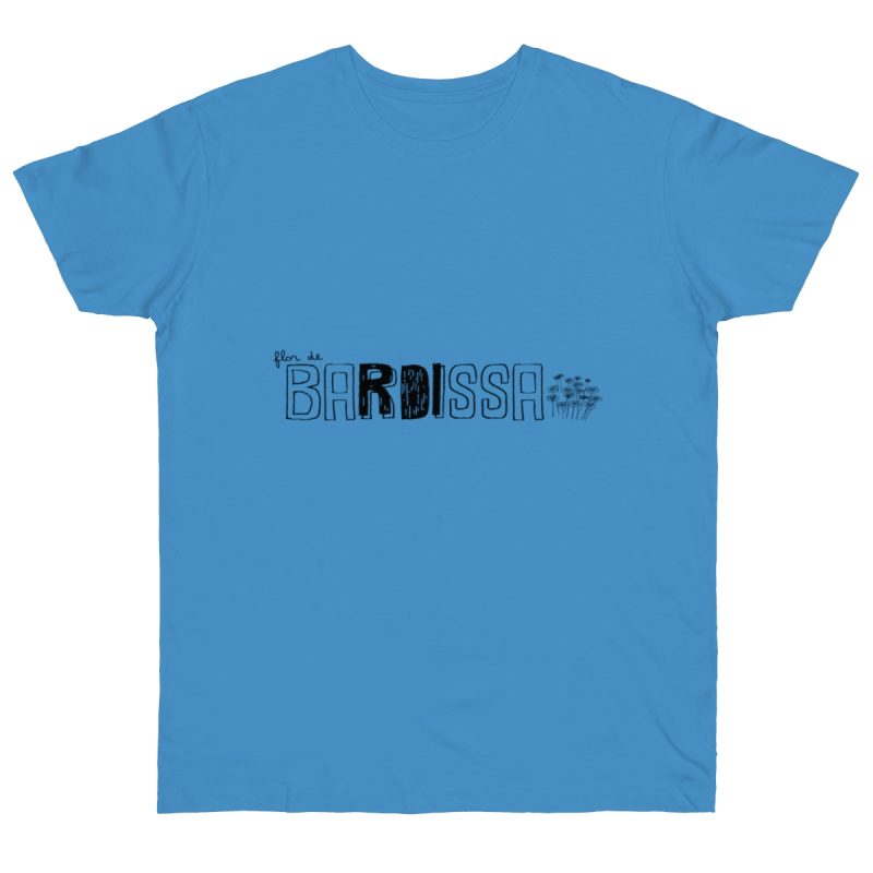 Camiseta punto liso - Azul celeste - Flor de bardissa