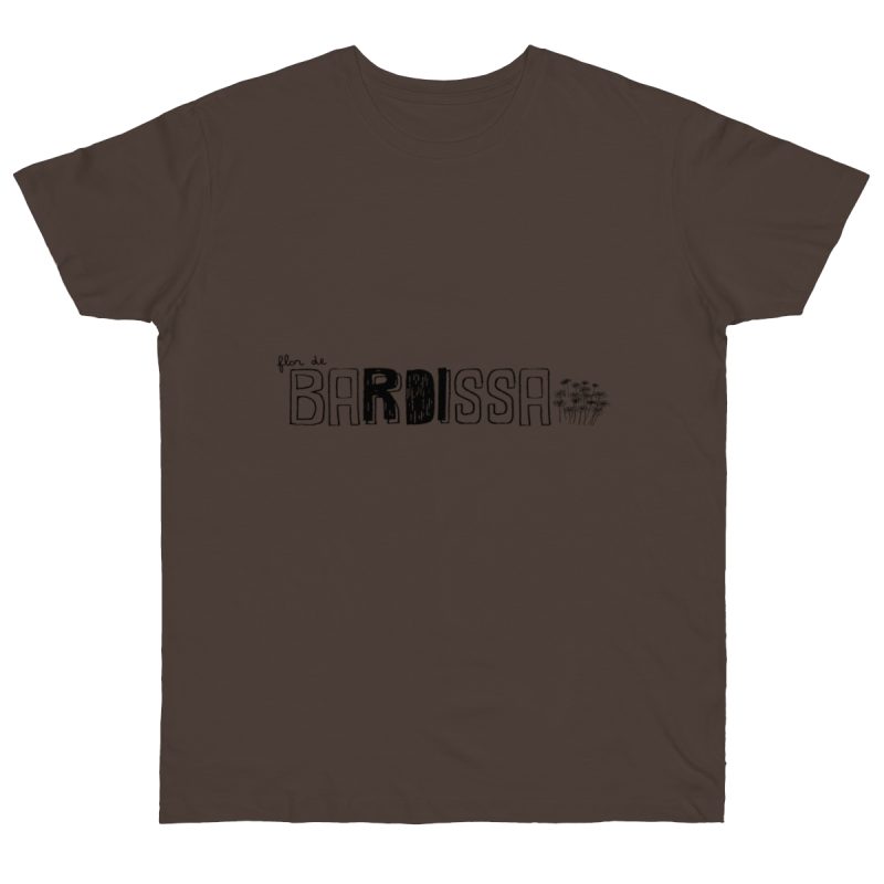Camiseta punto liso - Marron oso - Flor de bardissa