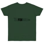 Camiseta punto liso - Verde botella - Flor de bardissa Camiseta punto liso - Verde botella - Flor de bardissa
