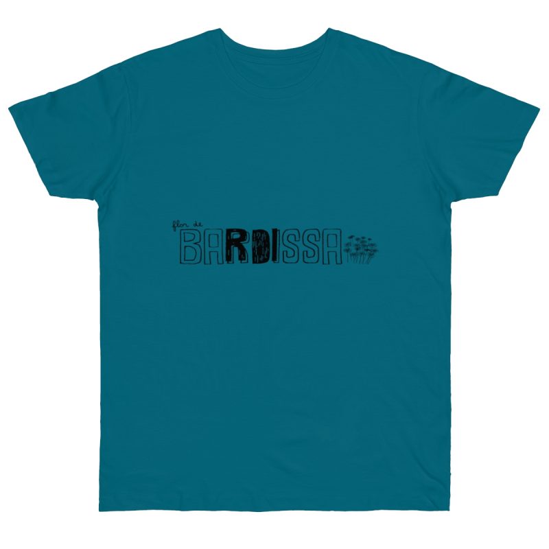 Camiseta punto liso - Azul diva - Flor de bardissa