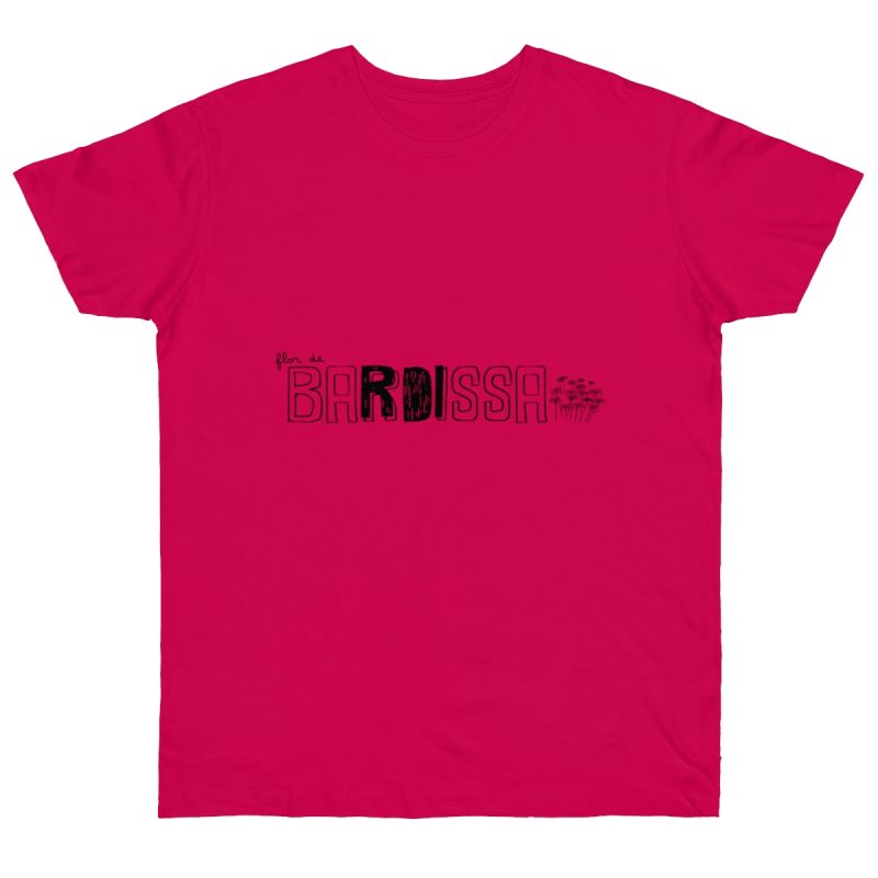 Camiseta punto liso - Fucsia - Flor de bardissa