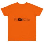 Camiseta punto liso - Naranja - Flor de bardissa Camiseta punto liso - Naranja - Flor de bardissa