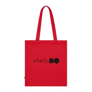 Bolsa de algodon organico - Rojo clasico - Camiseta unisex «Ara va de BÓ»