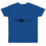 Camiseta punto liso - Azul royal intenso - Flor de bardissa Camiseta punto liso - Azul royal intenso - Flor de bardissa