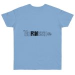 Camiseta punto liso - Azul cielo - Flor de bardissa Camiseta punto liso - Azul cielo - Flor de bardissa