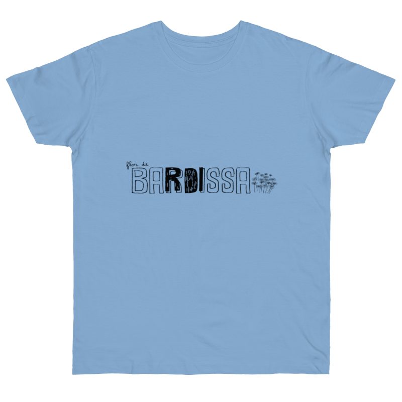 Camiseta punto liso - Azul cielo - Flor de bardissa