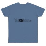 Camiseta punto liso - Azul vaquero - Flor de bardissa Camiseta punto liso - Azul vaquero - Flor de bardissa