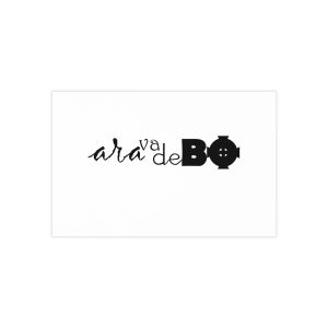 Tarjetas de visita (100 uds.) - Camiseta unisex «Ara va de BÓ»