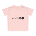 Camiseta de bebe - Rosa empolvado - Camiseta unisex «Ara va de BÓ»