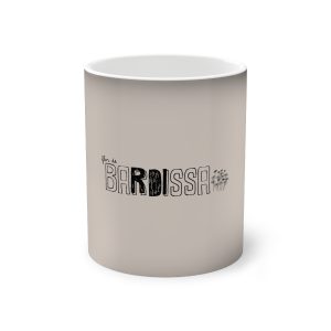 Taza magica que cambia de color - Negro - Flor de bardissa