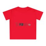 Camiseta de bebe - Rojo - Flor de bardissa