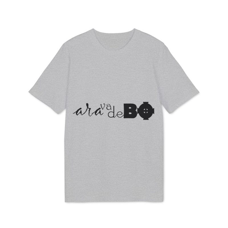 Camiseta Creator 2.0 - Gris jaspeado claro - Camiseta unisex «Ara va de BÓ»