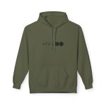 Sudadera Softstyle con capucha - Verde militar - Camiseta unisex «Ara va de BÓ»