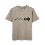 Camiseta oversize lavado acido - Caqui oscuro - Camiseta unisex «Ara va de BÓ»