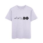 Camiseta oversize lavado acido - Lila suave - Camiseta unisex «Ara va de BÓ»