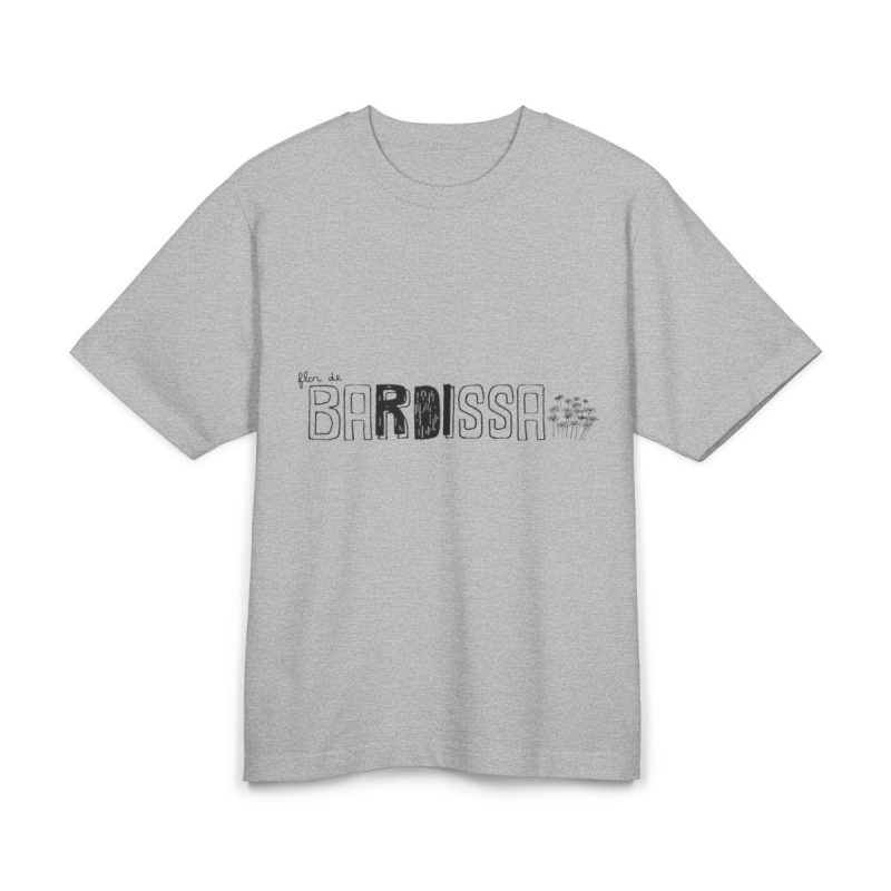 Camiseta Freestyler tacto seco - Gris jaspeado claro - Flor de bardissa