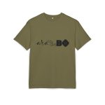 Camiseta oversize gruesa - Verde oliva - Camiseta unisex «Ara va de BÓ»